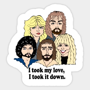 FLEETWOOD MAC FAN ART!! Sticker